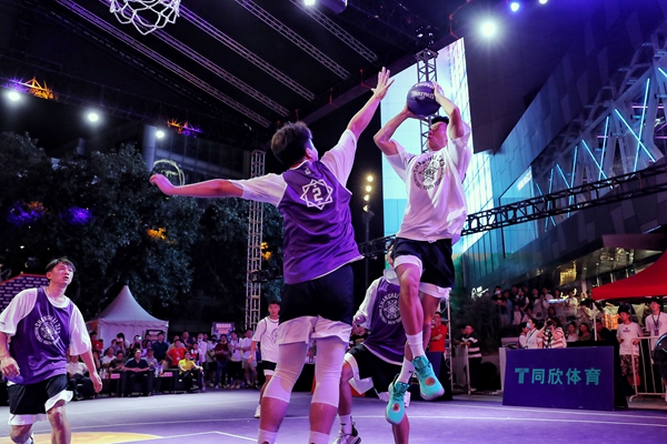 新青年新体育新活力  2021MAGIC3上海市青少年三对三超级篮球赛开幕