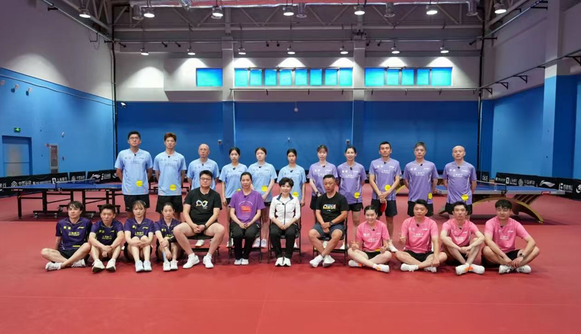 名师高徒 奥运冠军导师崇明执教 沪乒嘉年华混合团体赛四强焕新出发