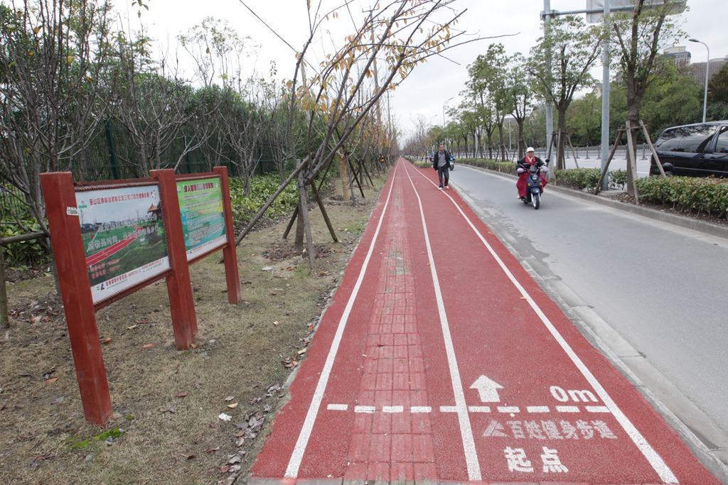 宝山顾村镇顾村公园3号门市民健身步道.JPG