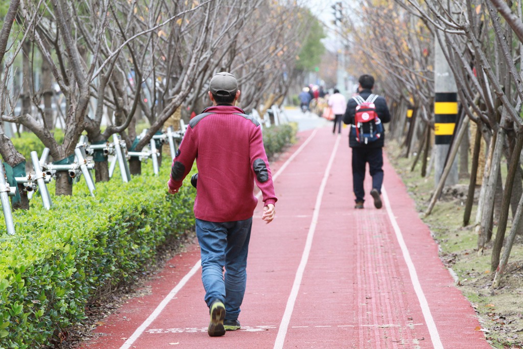 宝山顾村镇顾村公园2号门市民健身步道.JPG